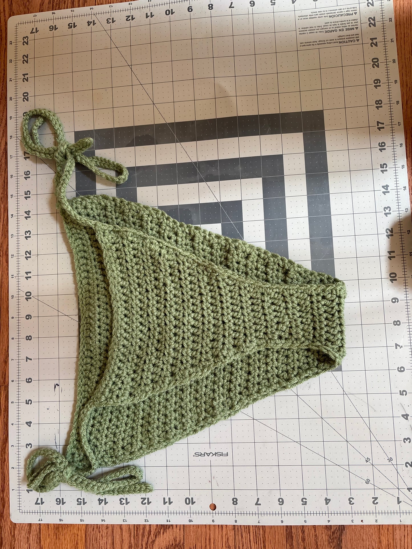 Green bikini bottoms