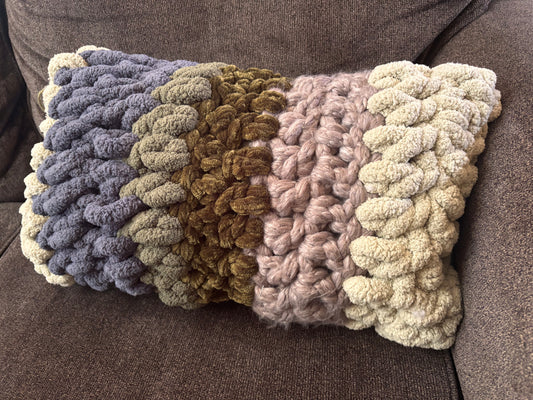 Chic Fluffy throw pillow