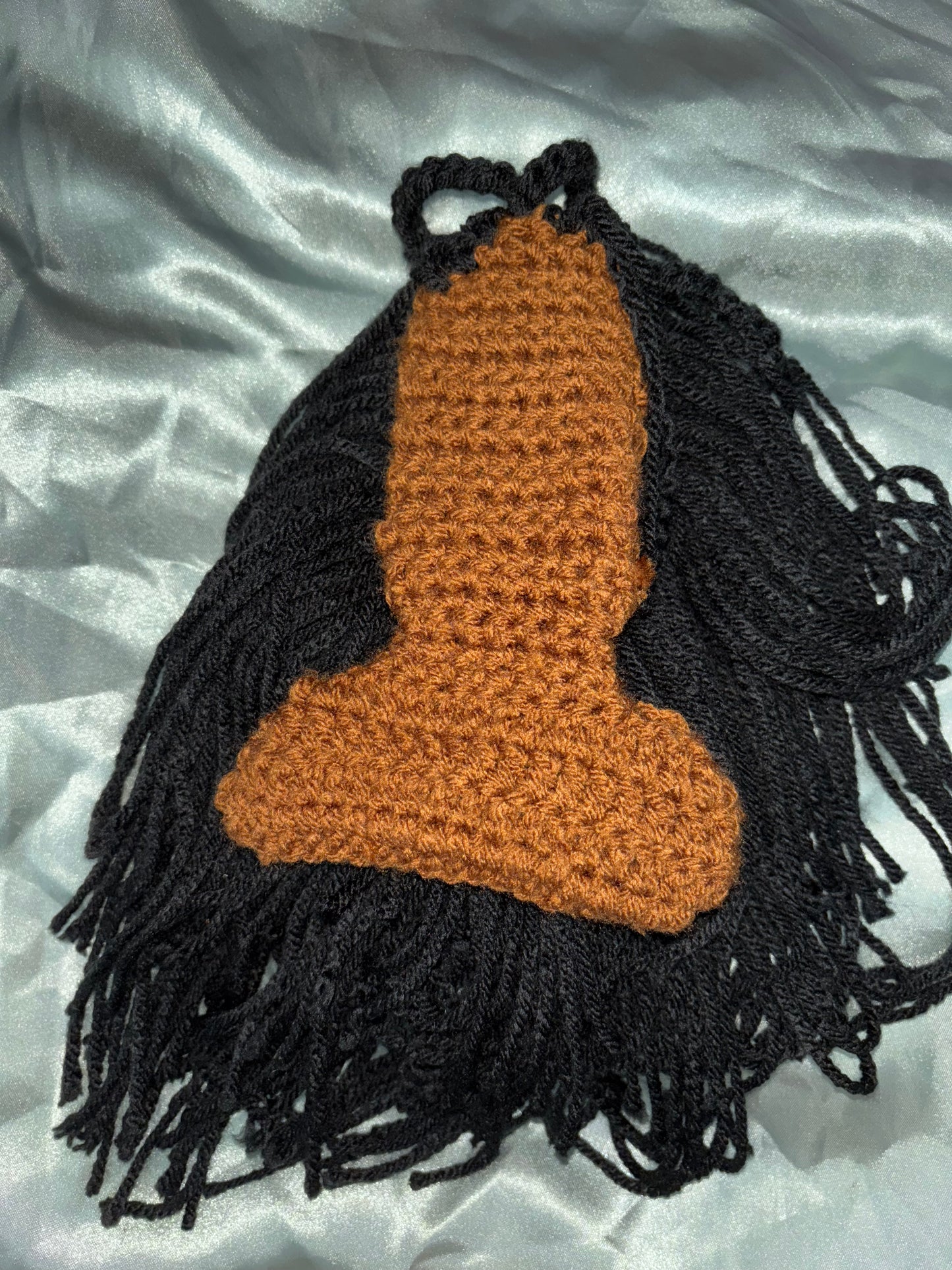 Lace Where? Fidgety keychain