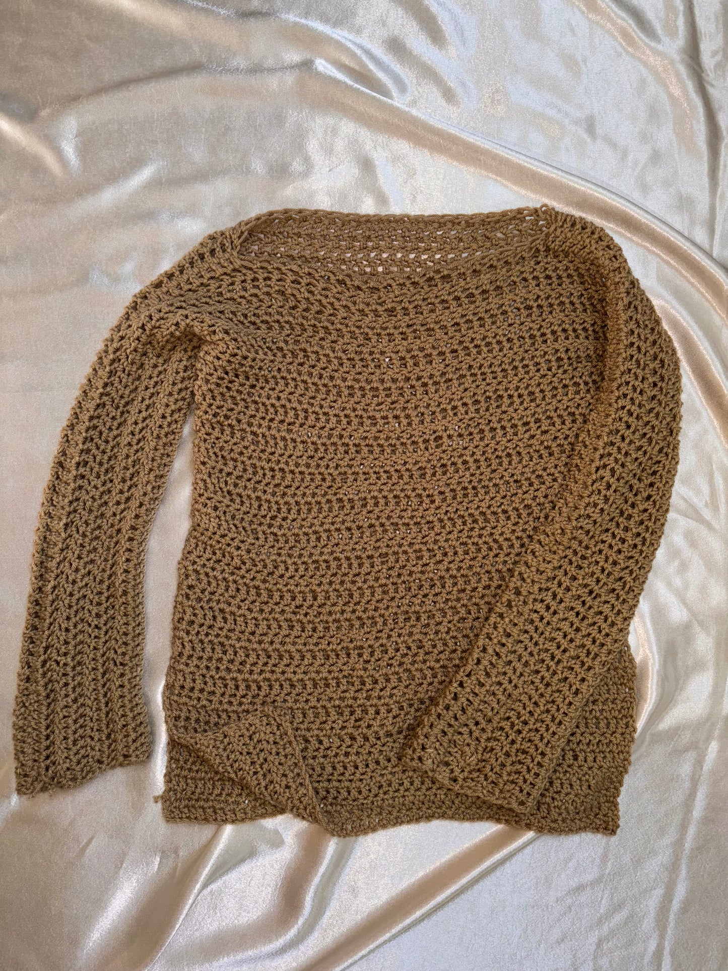 Keenan’s Brown Sweater