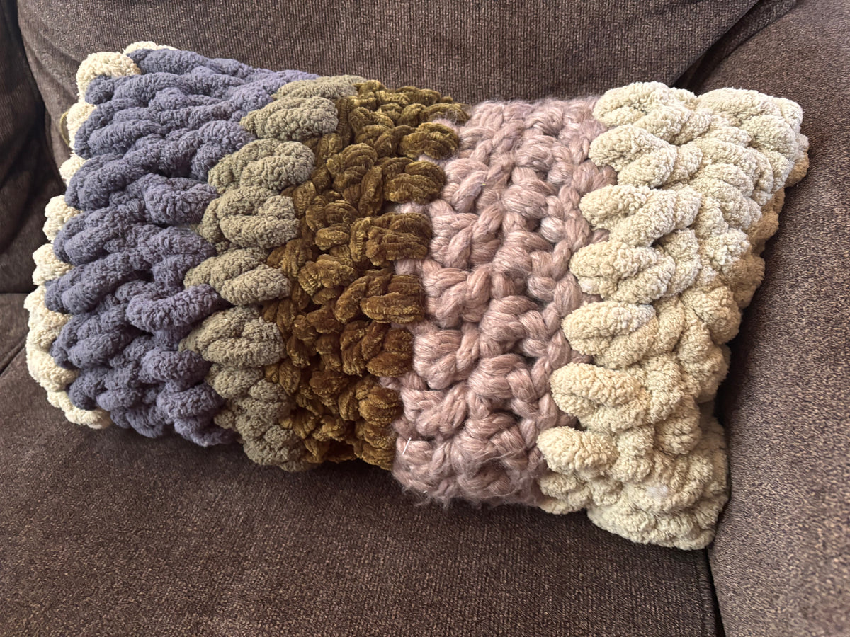 Chic Fluffy throw pillow