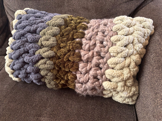 Chic Fluffy throw pillow