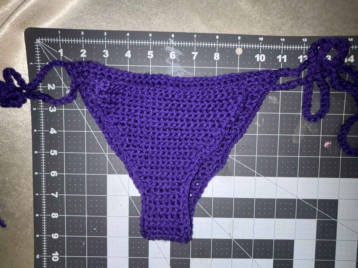 Purple Bikini Bottoms